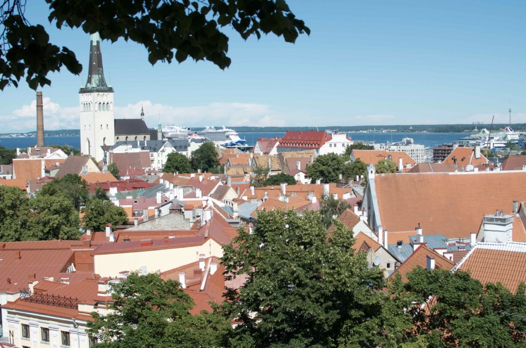 Tallinn viewing platform