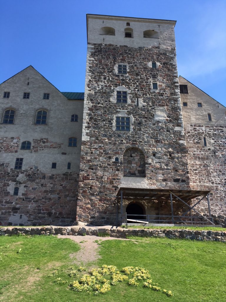 图尔库古城堡后门