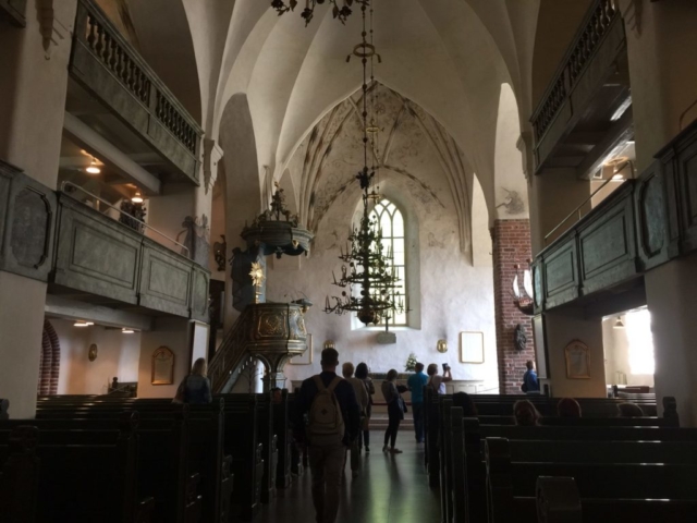 porvoo cathedral inside