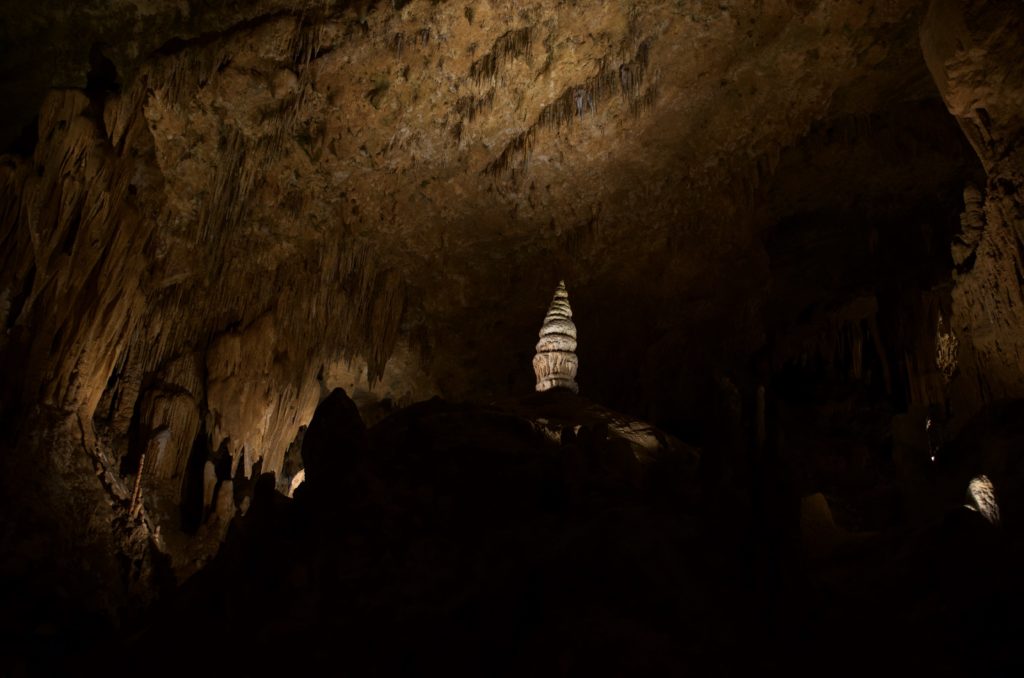 ルーレイ洞窟の鍾乳石