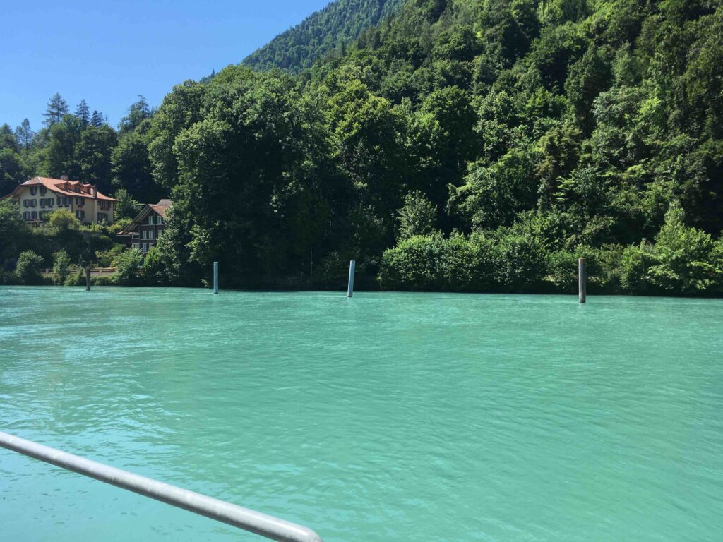 スイスの川